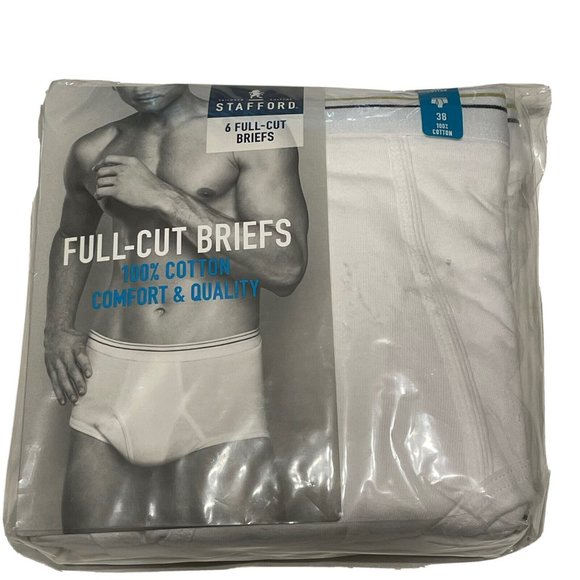 Stafford Underwear & Socks Stafford Full Cut Briefs Mens Vintage